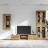  Set TV komoda FLORIN 3 kom. Umjetnički hrast Konstruirano drvo | shoptok.hr