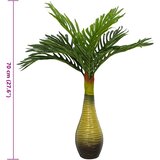  Umjetna biljka palma 9 listova 70 cm zelena | Eponuda.com
