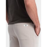 Ombre Men's sweatpants with unlined leg - light beige | shoptok.hr