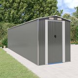  Vrtno spremište svjetlosivo 192x772x223 cm pocinčani čelik Cijene