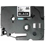 Brother Tze-325 združljiv laminirani trak - 9 mm x 8 metrov bel/črn, (21404764) | Shoptok.si