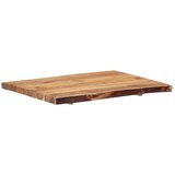 Stolna ploča od masivnog bagremovog drva 80 x (50-60) x 3,8 cm | shoptok.hr