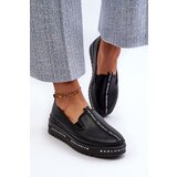 Kesi Women's leather platform shoes S.Barski black | shoptok.hr