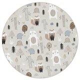 Mila Home Pralna otroška preproga ø100 cm Forest Friends – Cene