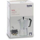 Kela KAFETIJERA ITALIA, 450ml ALUMINIJ MAT SREBRNA | shoptok.hr