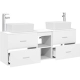  Set ormarića za kupaonicu 3 kom. Bijela 53 x 34,5 x 63 cm | shoptok.hr