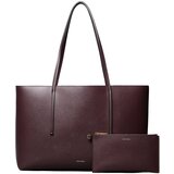 Calvin Klein Shopper torba zlatna / bordo | shoptok.hr