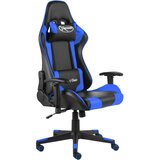 vidaXL vrtljiv gaming stol moder pvc | Shoptok.si