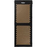 Rebel Active zdravstvena podloga s akupresurnim šiljcima i jastukom, 130x50cm, XXL, zlatni šiljci | shoptok.hr