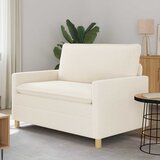 SOFA Krem 126 x 81 x 87,5 cm Tkanina Cene