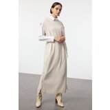Trendyol Stone Button Detailed Knit Sweater Dress | Shoptok.si