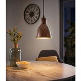 Eglo visilica Priddy 1 49492, 1x E27, Ø15,5 cm, antik bakar | shoptok.hr