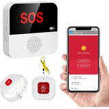 CHATTHEN WiFi set za klic v sili z zapestnico in gumbom | Shoptok.si