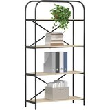  Polica Sonoma hrast 80 x 30 x 146 cm Konstruirano drvo | shoptok.hr