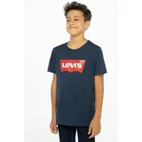 Levi's Otroški t-shirt mornarsko modra barva