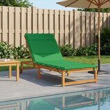  Jastučić za ležaljku GEMERT 100% poliester Zelena - Zelena 200 x 90 x 3 cm Poliester | shoptok.hr