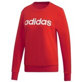 Adidas Puloverji W Essentials Linear Crewneck Rdeča | Shoptok.si