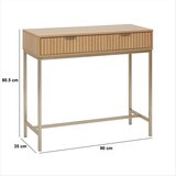 5five Konzolni stočić OPUS 90x35 cm braon | Eponuda.com