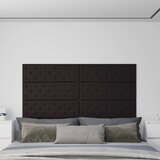  Zidne ploče 12 kom Crna 90 x 30 cm umjetna koža 3,24 m² | shoptok.hr