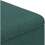  Otoman za pohranu Tamnozelena 60 x 60 x 45 cm tkanina | shoptok.hr
