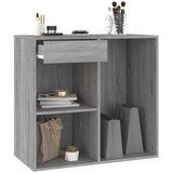 Kozmetički ormarić boja hrasta 80x40x75 cm konstruirano drvo | shoptok.hr