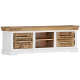 TV omarica iz trdnega mangovega lesa 118x30x40 cm, (20828514) | Shoptok.si