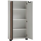 MID.YOU Visoka Komoda Ryker, Bela, Barva Hrasta | Shoptok.si