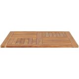 vidaXL Stolna ploča od masivne tikovine četvrtasta 90 x 90 x 2 5 cm | shoptok.hr