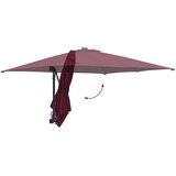  Vrtni suncobran Bordeaux Crvena 248,5 x 247,5 x 160 cm | shoptok.hr