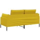 SOFA za dvije osobe 2-sjedalo Žuta 188 x 81 x 89 cm Bar&amp;scaron;un Slike