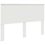  Uzglavlje s uzglavljem Sjajno bijelo 150 cm Konstruirano drvo | shoptok.hr