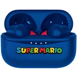  Brezžične slušalke OTL Technologies SM0858 Super Mario TWS s polnilnim etuijem modre, (20869535)