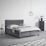 Modern Living Postelja Boxspring Roma, Temno Siva, 180x200 Cene