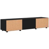 vidaXL TV ormar s ladicama Crna 150 x 39 x 30 cm Konstruirano drvo | shoptok.hr
