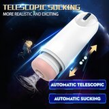 Leopard punjivi, gore i dolje, vibrirajući masturbator (bijeli) | shoptok.hr