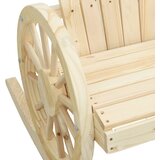  Stolice za ljuljanje Adirondack 2 kom od masivne jelovine | shoptok.hr