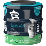 Tommee Tippee kaseta s folijo za koš Twist&amp;Click (3 kos) | Shoptok.si