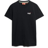 Superdry Majica 'Essential' črna / bela Cene