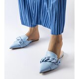 Gemre Blue flip-flops with chain Patenaude | Shoptok.si