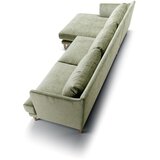 Sits Svetlo zelena žametna kotna sedežna garnitura (levi kot) Vera – | Shoptok.si
