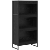 Ormarić za knjige Crni hrast 60 x 30 x 121 cm Konstruirano drvo | Eponuda.ba
