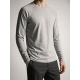 Sinsay Pamučna majica s dugim raglan rukavima | shoptok.hr