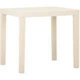 vidaXL Vrtni stol bijeli 79 x 65 x 72 cm plastični Cijene