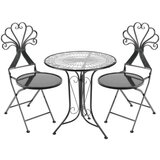 Ambia Home VRTNI STOL železo črna | Shoptok.si