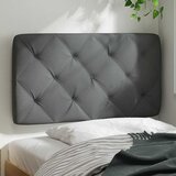  Jastuk za uzglavlje tamnosivi 90 cm od tkanine | shoptok.hr