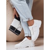 DStreet Sneakersy damskie BLUM białe | Shoptok.si