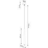 Nice Lamps Črna viseča svetilka ø 8 cm Bliss – | Shoptok.si