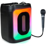 BZ PARTY, Bluetooth 30W Karaoke zvočnik s svetlobnimi učinki in mikro žično 4M, Črna, (5000141446) | Shoptok.si