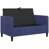 SOFA s pohranom Policijska plava 122 x 78 x 87 cm Poliester | shoptok.hr