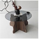 Hanah home sto za dnevnu sobu butterfly walnut fume | Eponuda.com